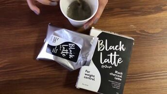 Experience of using black latte charcoal latte