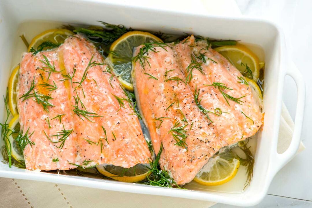 Grilled trout is suitable for a 6-leaf diet