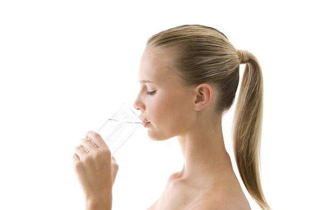 Drink water at home to lose weight