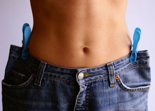 The results of a lazy diet to lose weight