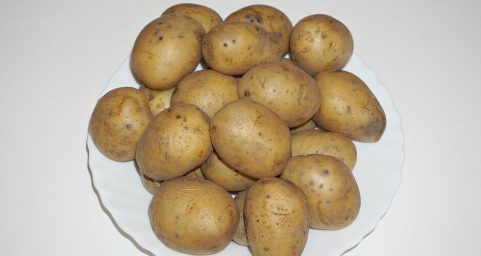 5 kilograms of potatoes in a week