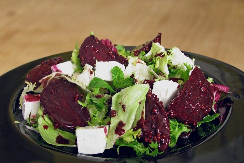 Beet and Cheese Salad for Weight Loss