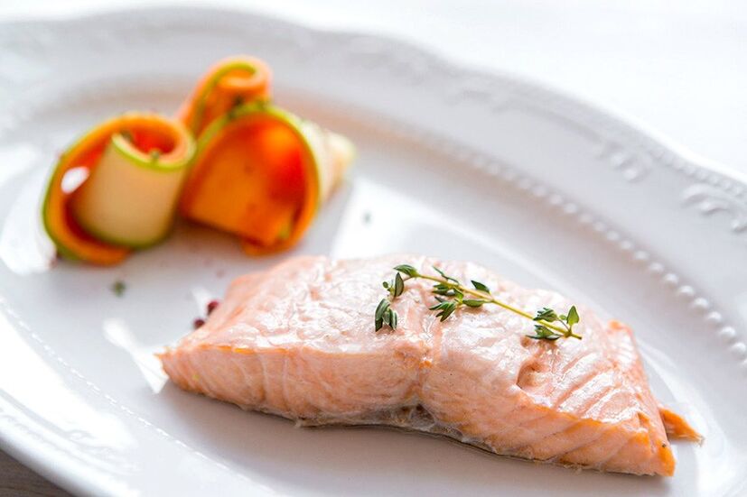 Steamed fish